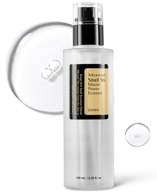 COSRX Advanced Snail 96 Mucin Power Essence 100ml | Snail Secretion Filtrate 96% | Skin Repair Serum | CPNP Registered, Korean Skin Care, Cruelty Free, Paraben Free, Alcohol Free